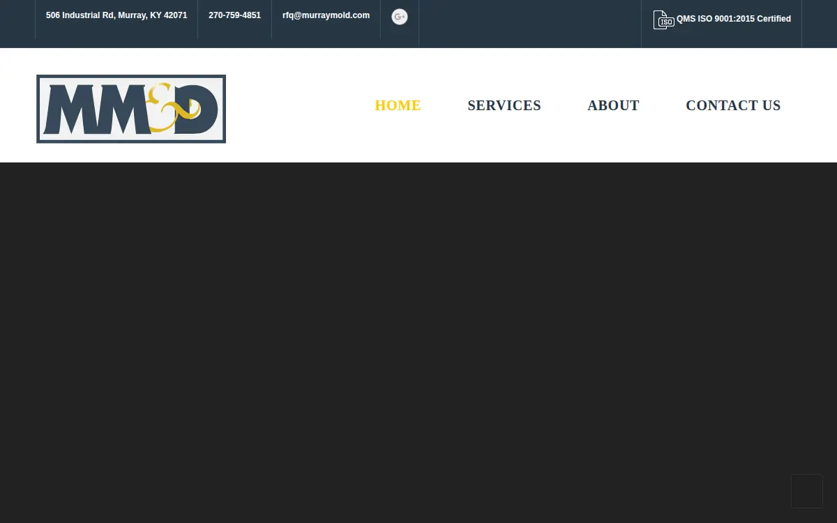 Homepage of Murray Mold & Die, INC
