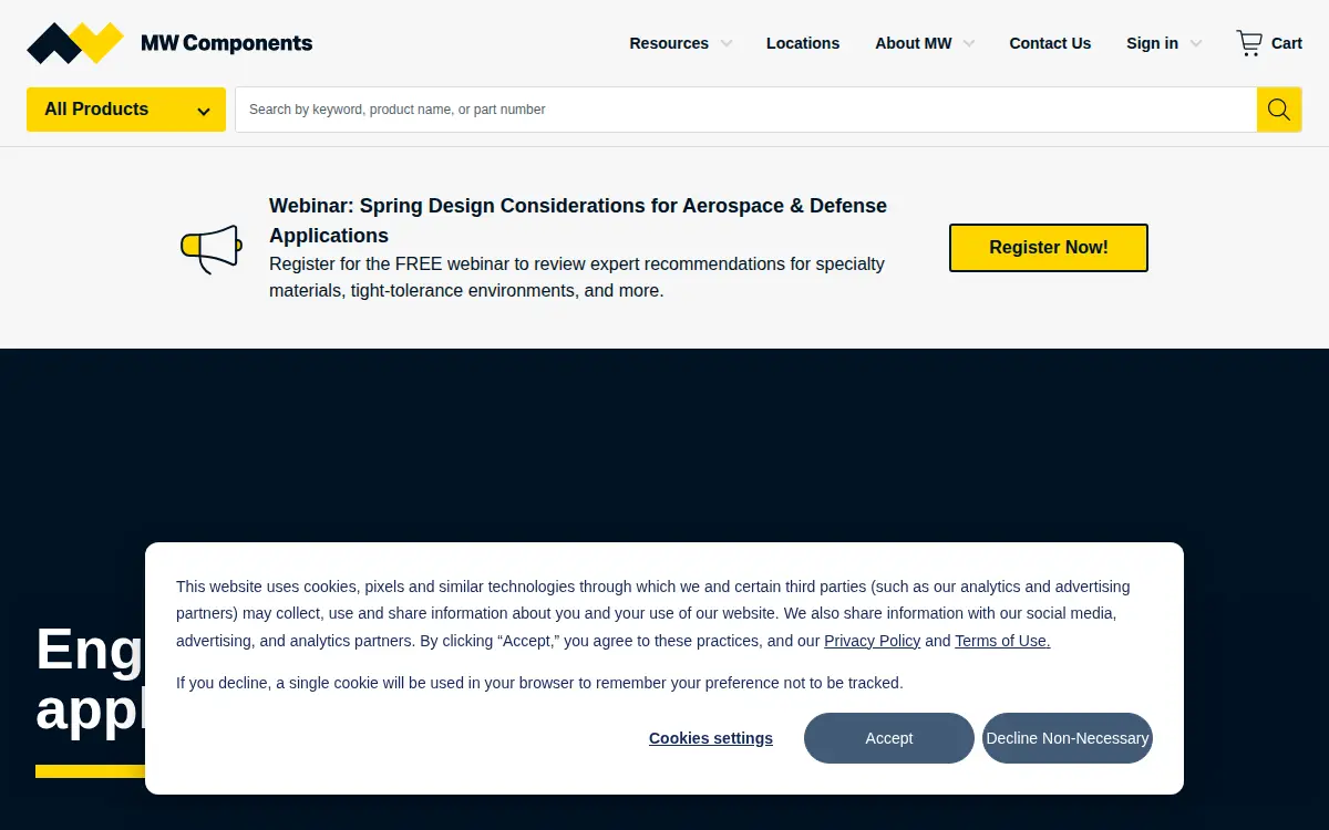 Homepage of Matthew Warren, INC.