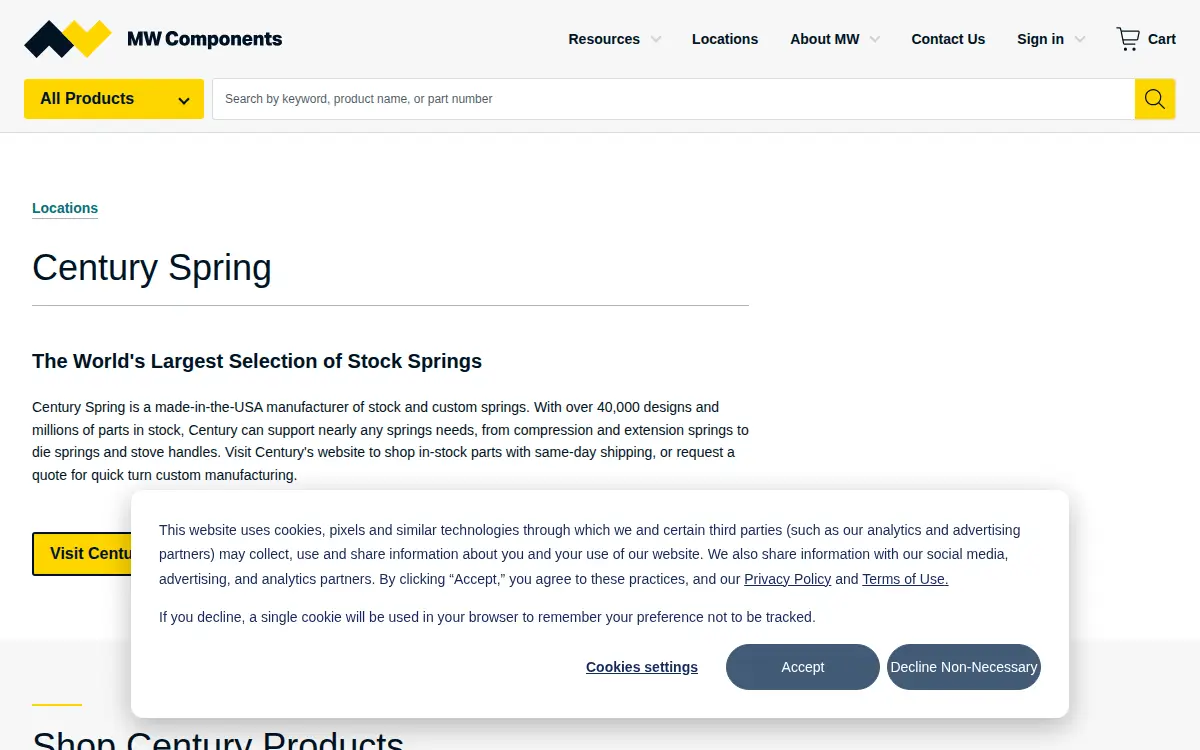 Homepage of Matthew Warren, INC.