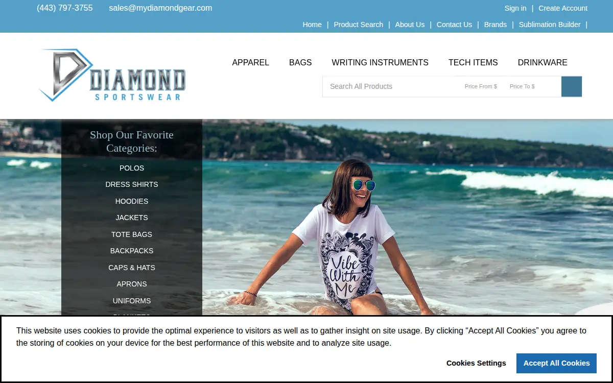 Homepage of Diamond Enterprises INC