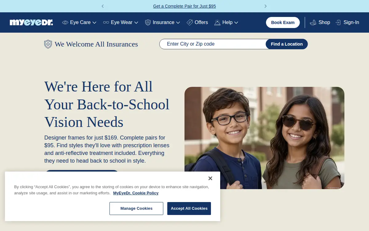 Homepage of Capital Vision Services LLC