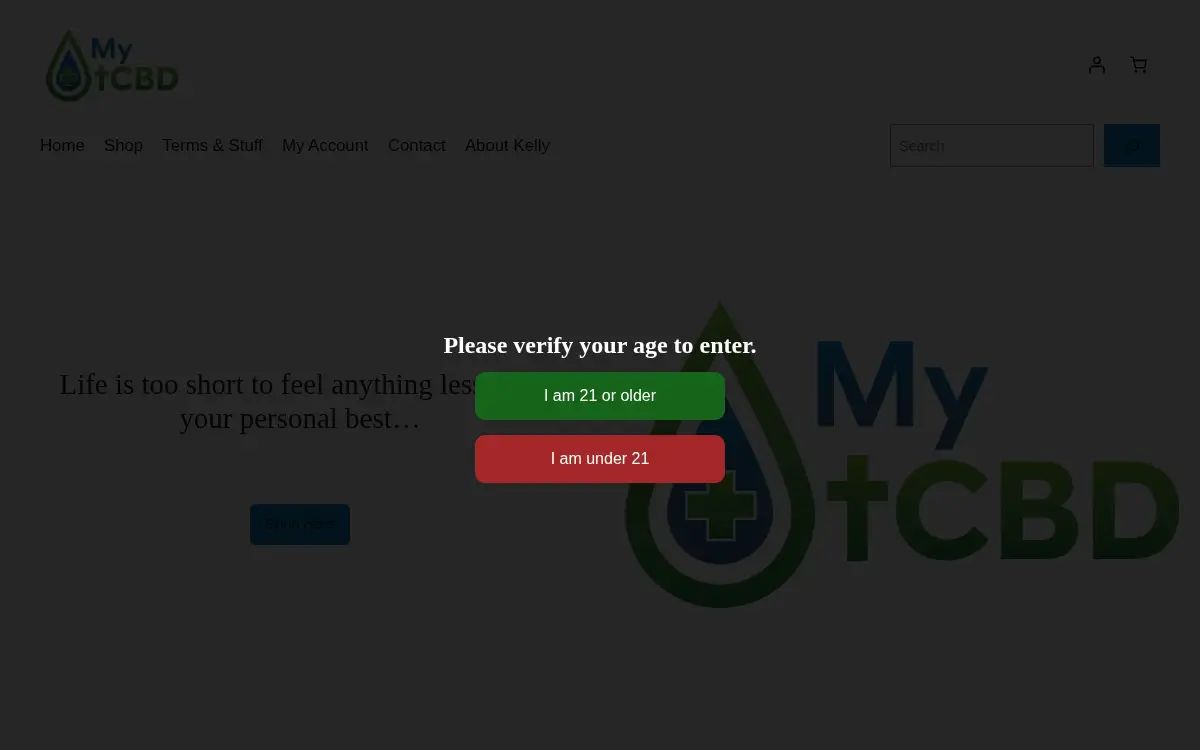 Homepage of My Tcbd INC.