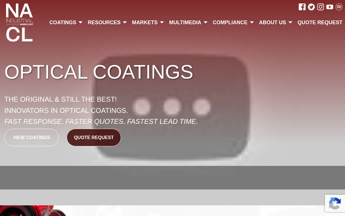 Homepage of Wilson Optical Laboratories, INC.
