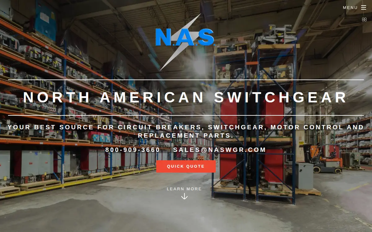 Homepage of North American Switchgear INC