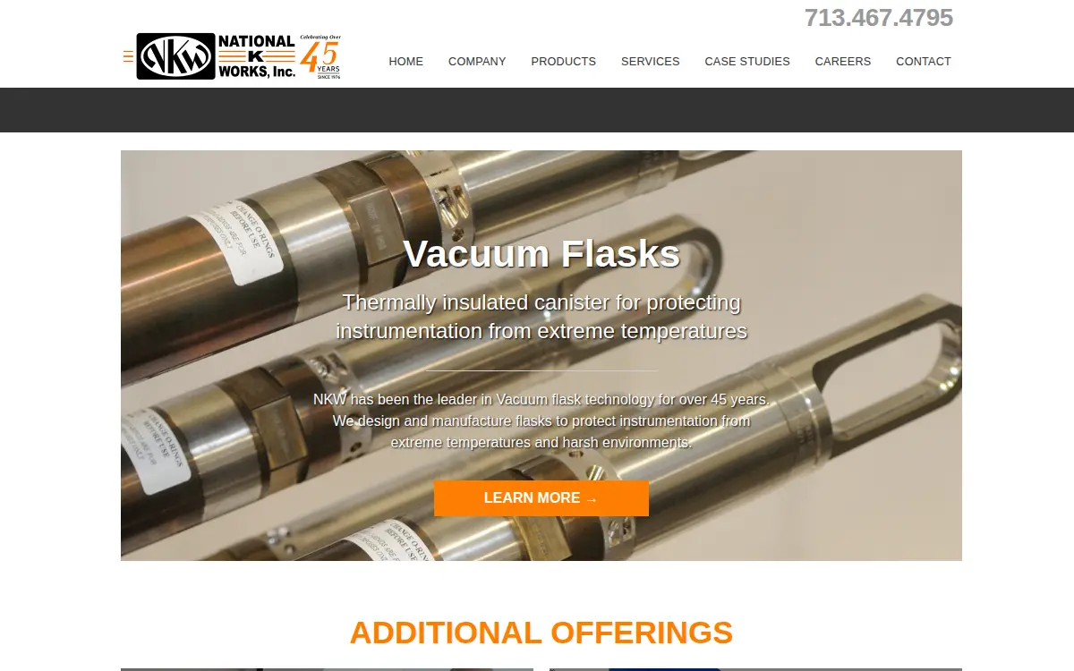 Homepage of National K Works Partnership, LTD.