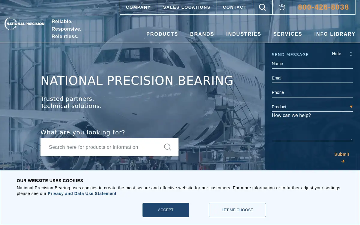 Homepage of Mechatronics, INC