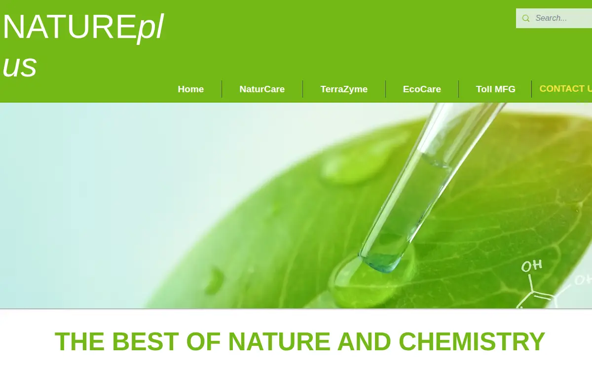 Homepage of Nature Plus, INC.