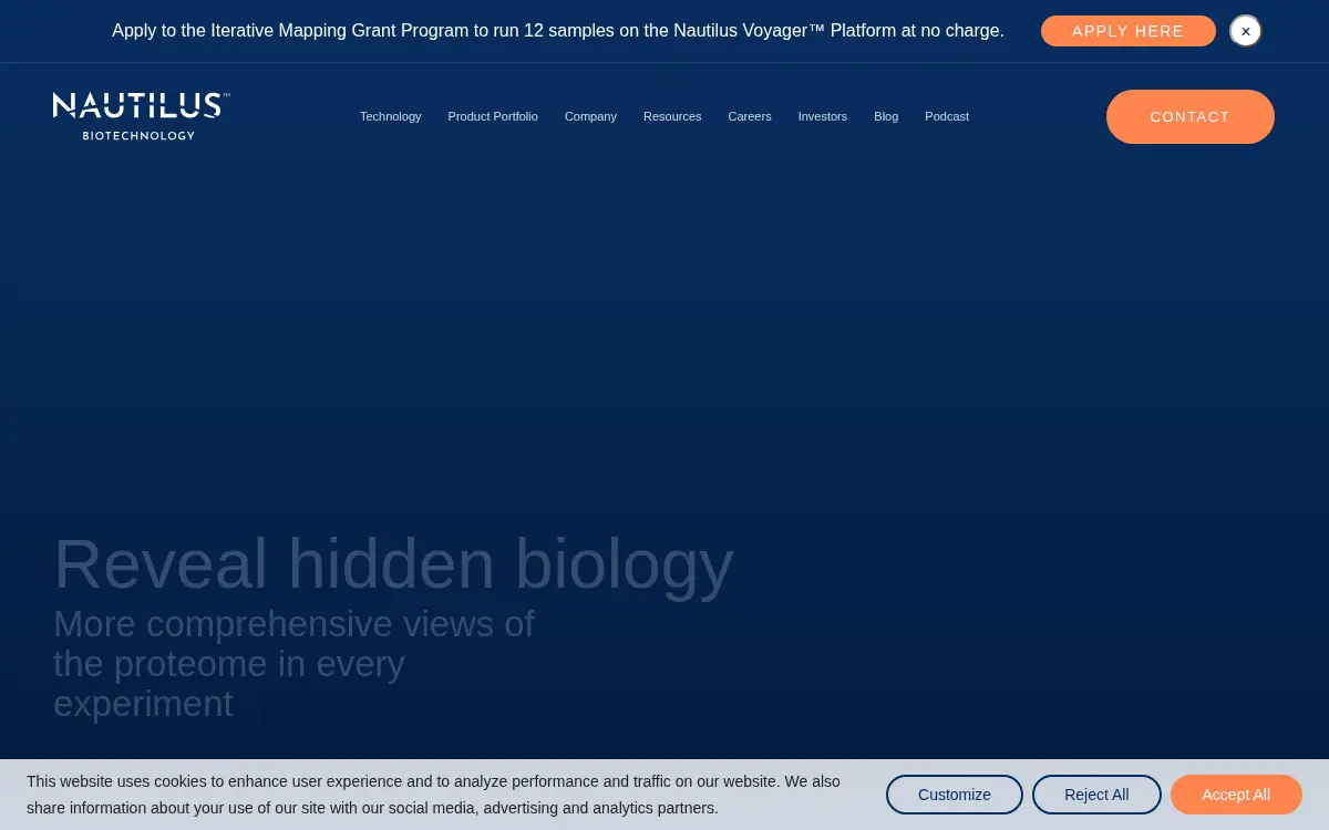 Homepage of Nautilus Subsidiary, INC.