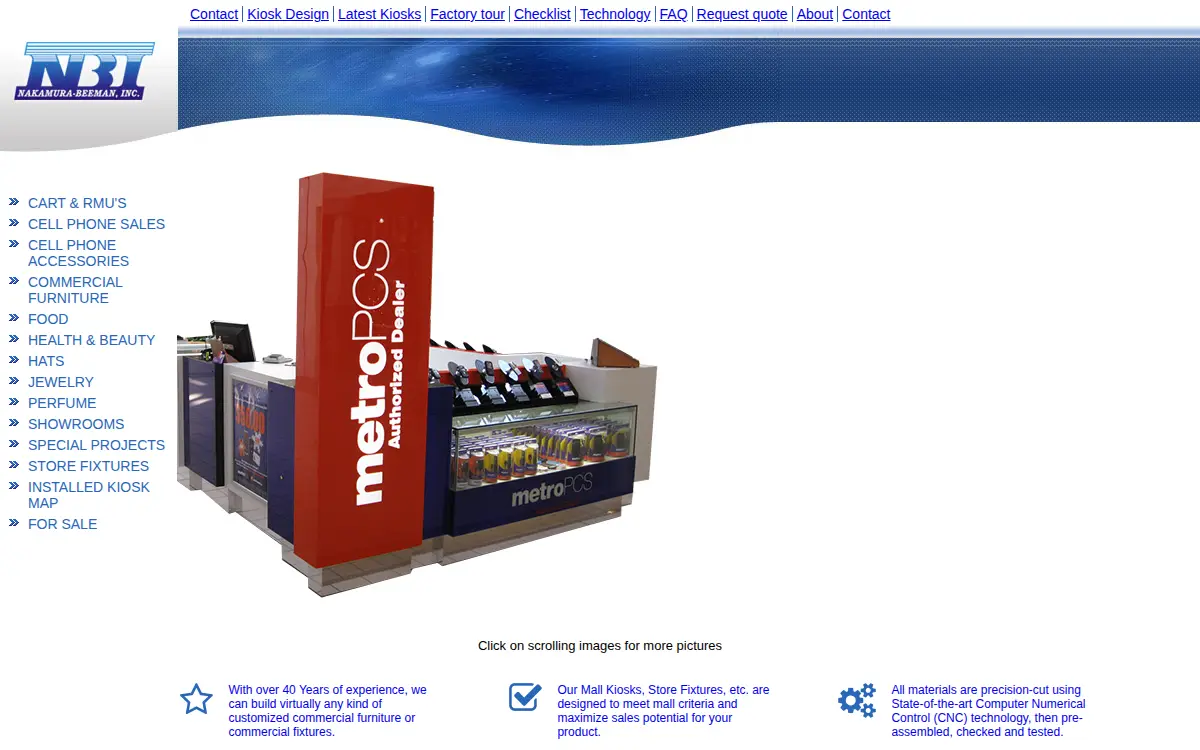 Homepage of Nakamura-beeman, INC.