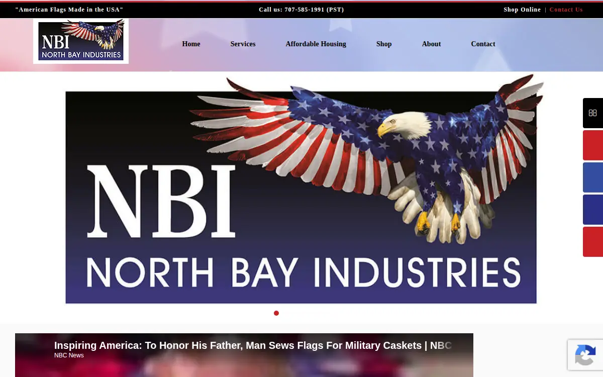 Homepage of North Bay Rehabilitation Services, INC.