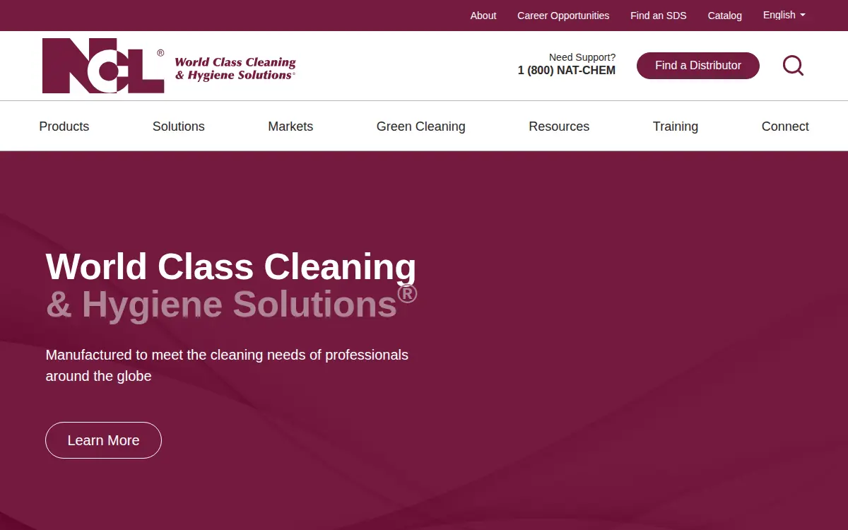 Homepage of National Chemical Laboratories of Pa INC