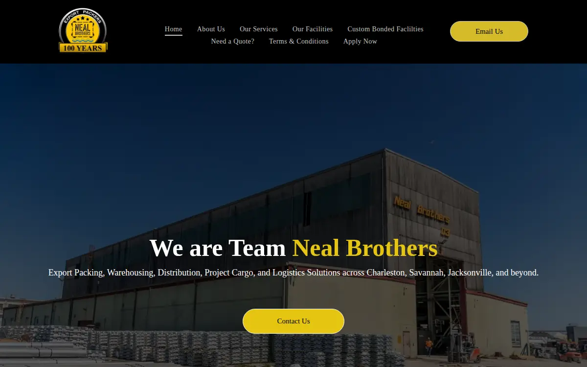 Homepage of Neal Brothers Charleston INC