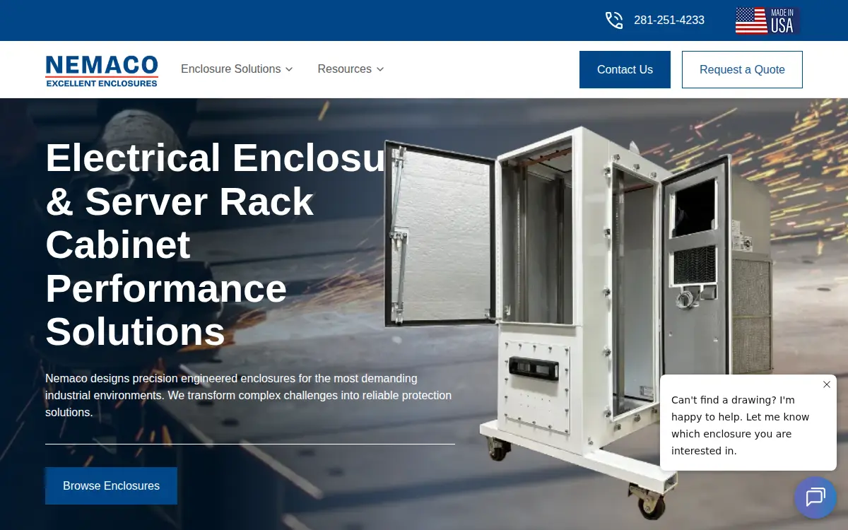 Homepage of Nemaco Technology LLC