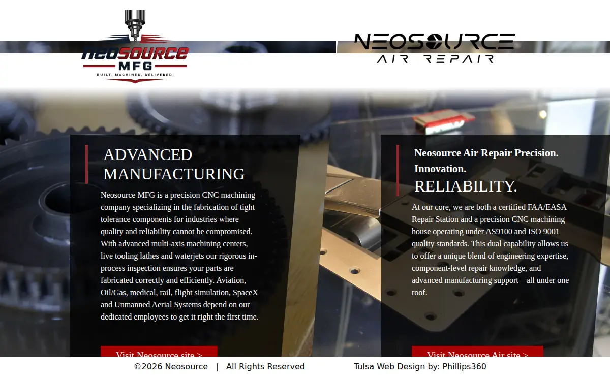 Homepage of Neosource INC