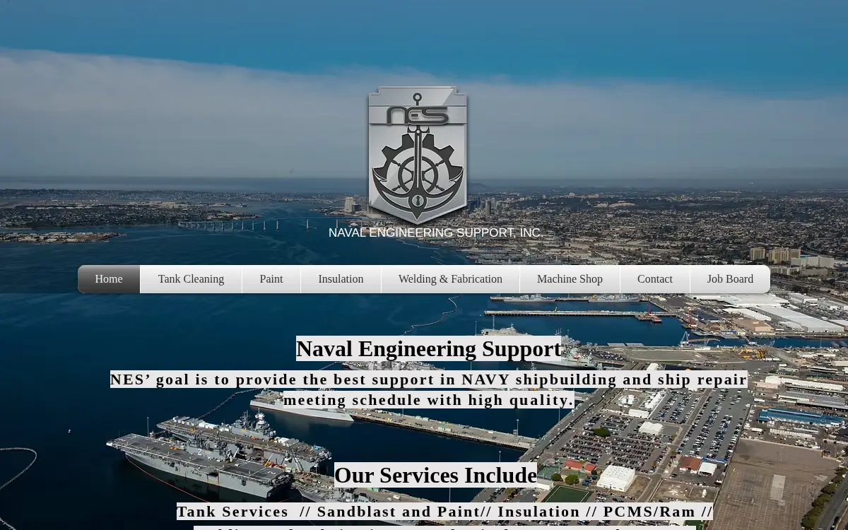 Homepage of Naval Engineering Support INC