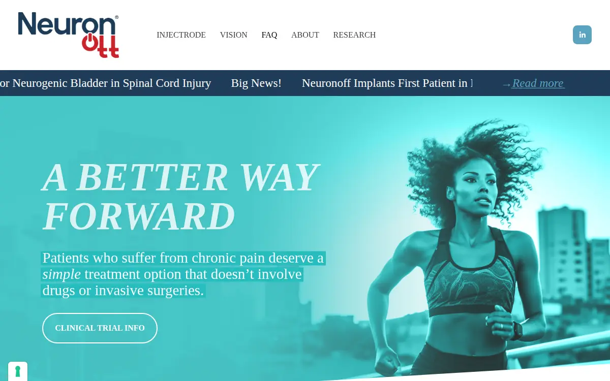 Homepage of Neuronoff INC