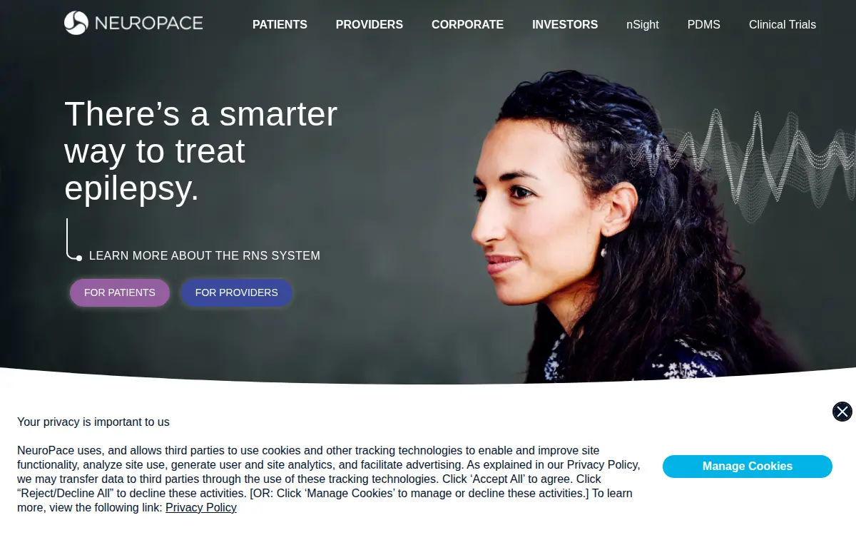 Homepage of Neuropace INC