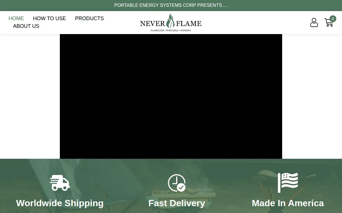 Homepage of Portable Energy Systems, CORP