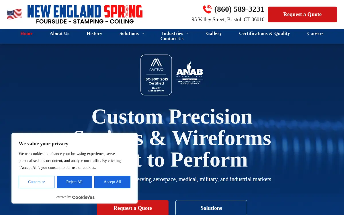 Homepage of Dcp Spring Acquisition Company, INC.