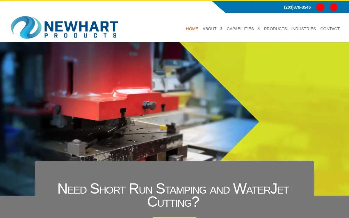 Homepage of Newhart Products Ii INC.