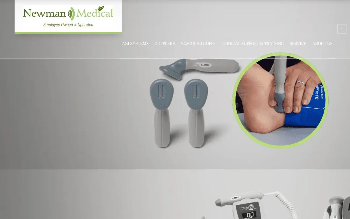 Homepage of Newman Medical, LLC