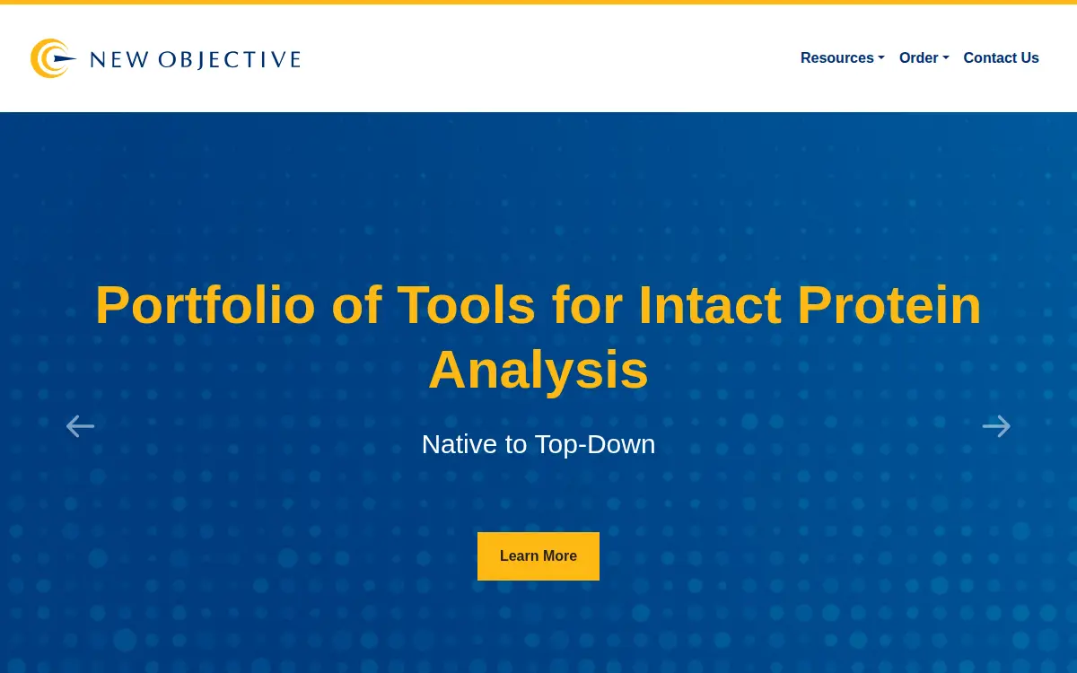 Homepage of New Objective INC