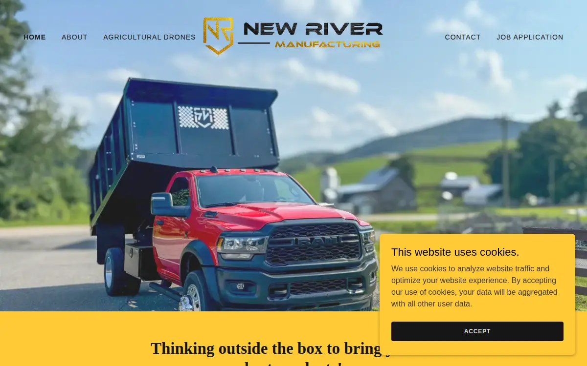 Homepage of New River Manufacturing, INC