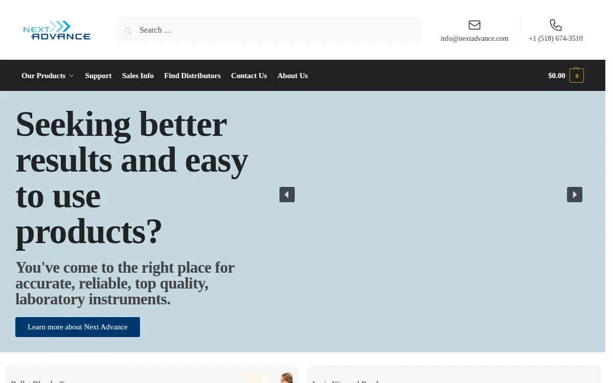 Homepage of Next Advance INC