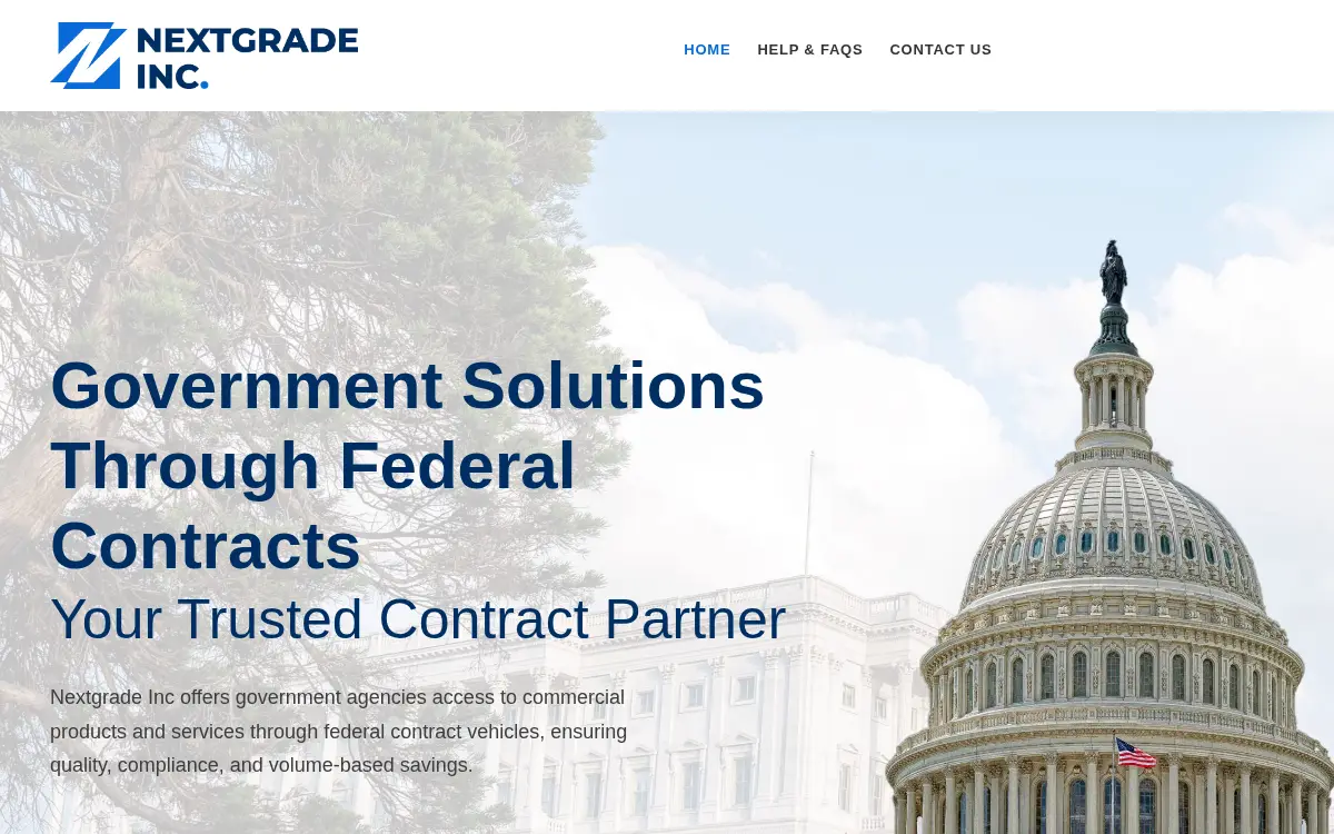 Homepage of Nextgrade INC