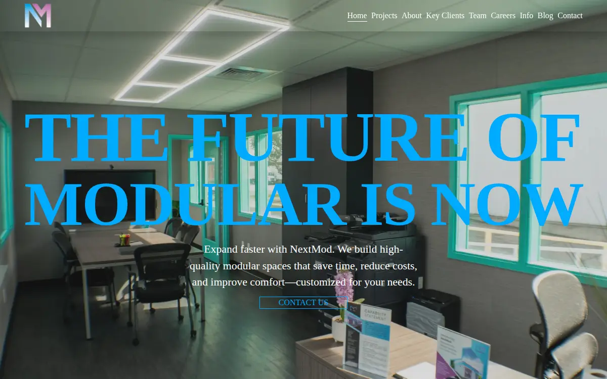 Homepage of Nextmod, INC.