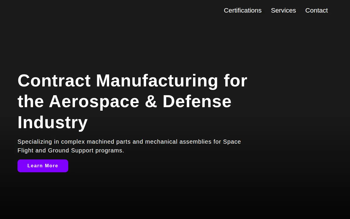 Homepage of Nichols Manufacturing INC