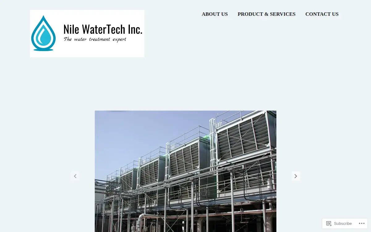 Homepage of Nile Watertech INC