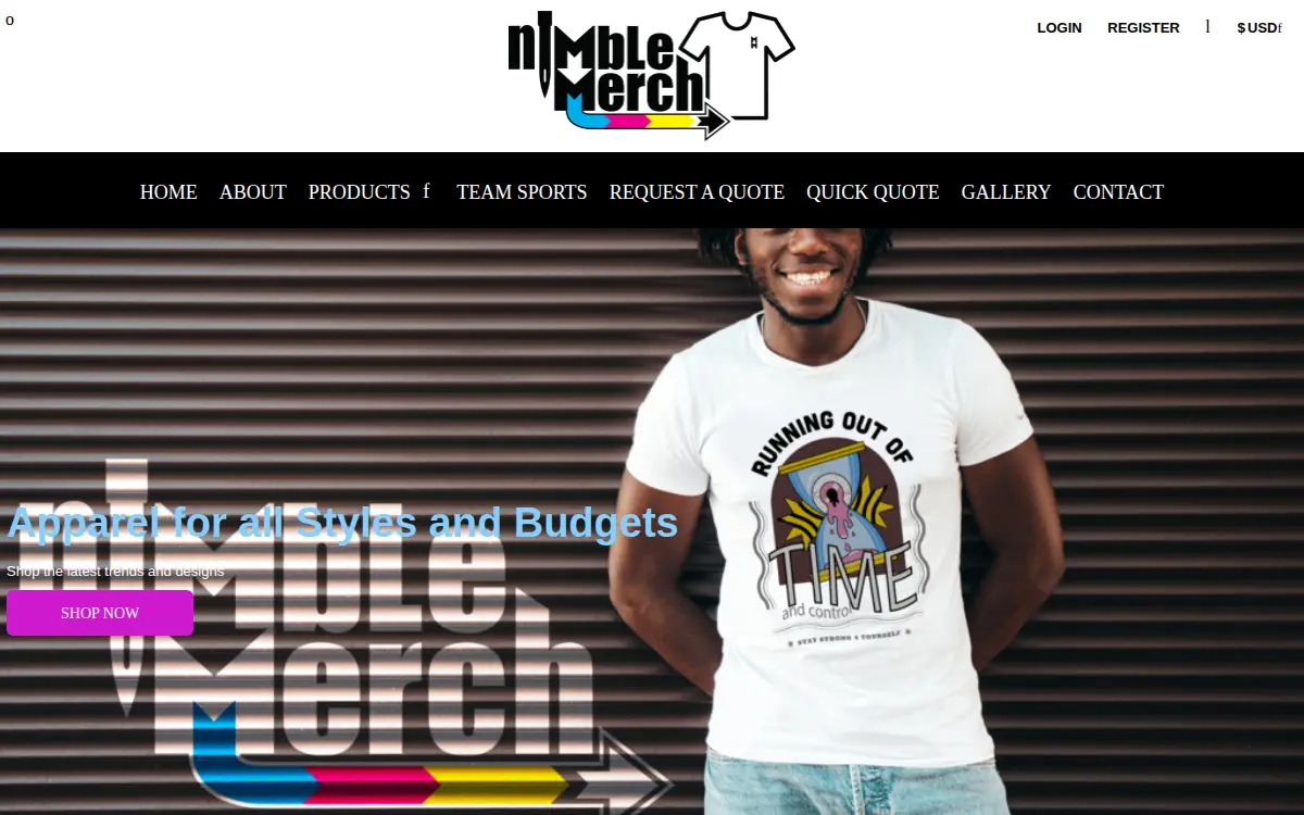 Homepage of Rock Free Love LLC