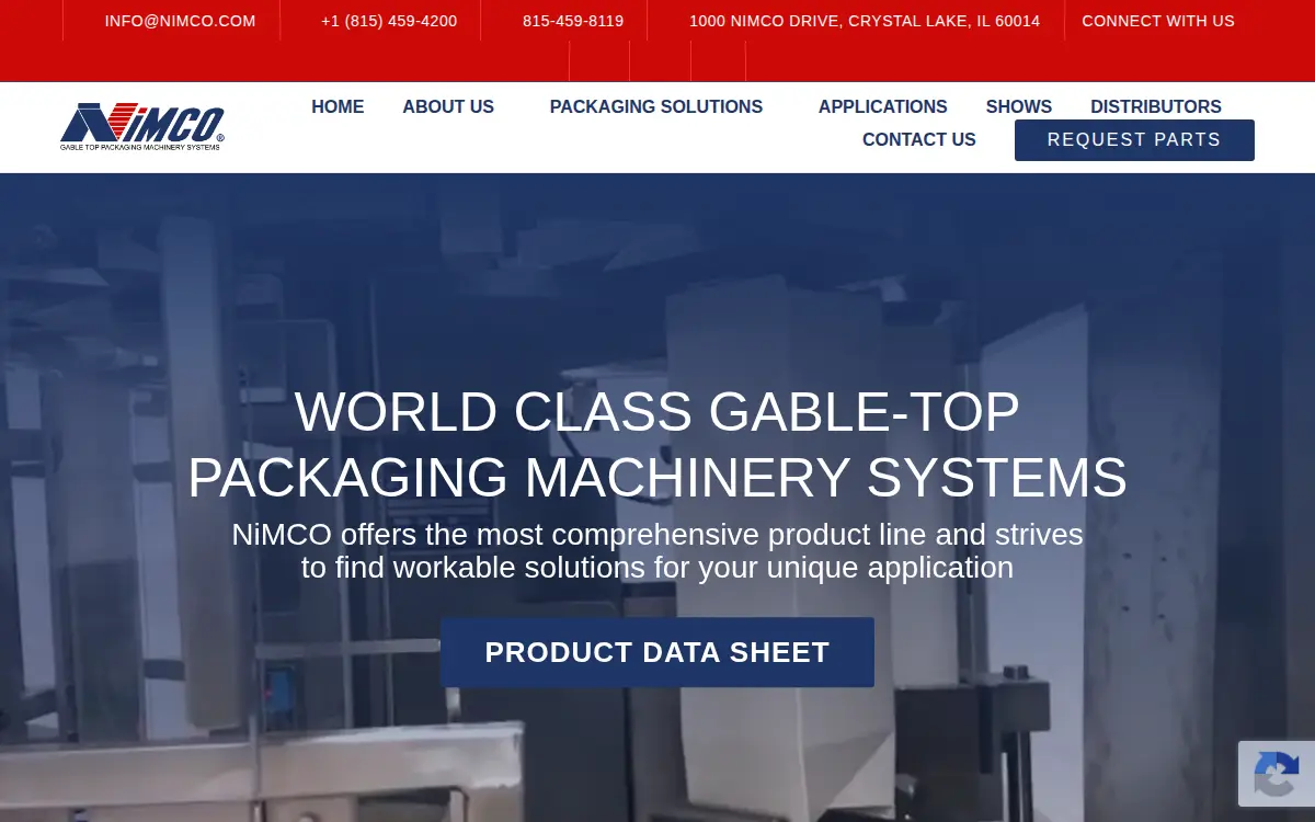 Homepage of Nimco CORP