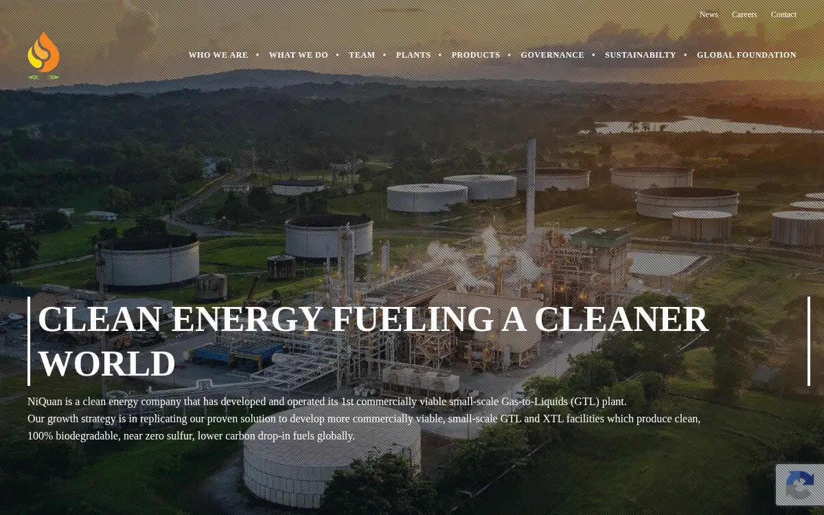 Homepage of Niquan Energy LLC