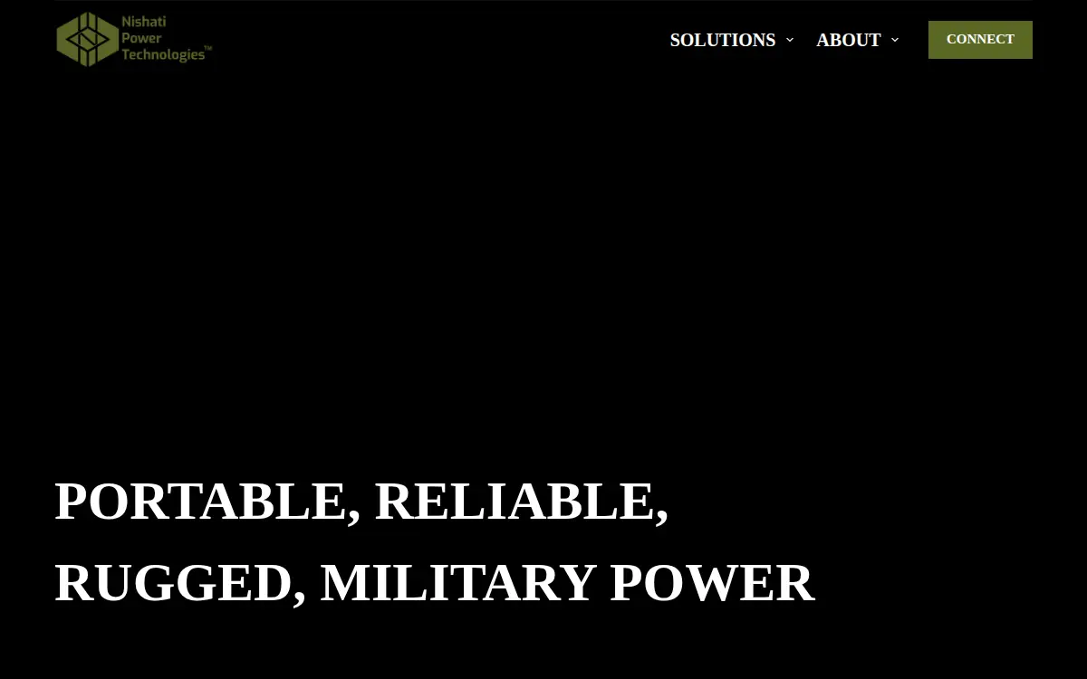Homepage of Nishati INC