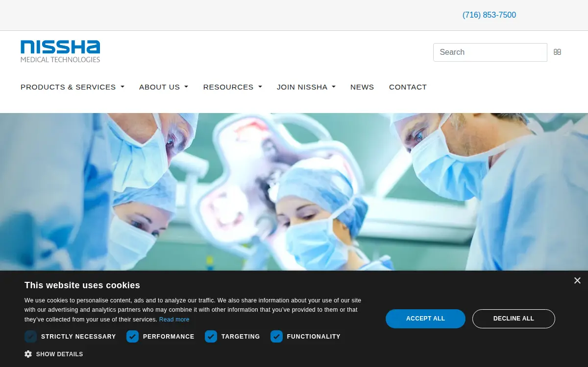 Homepage of Graphic Controls Acquisition CORP.