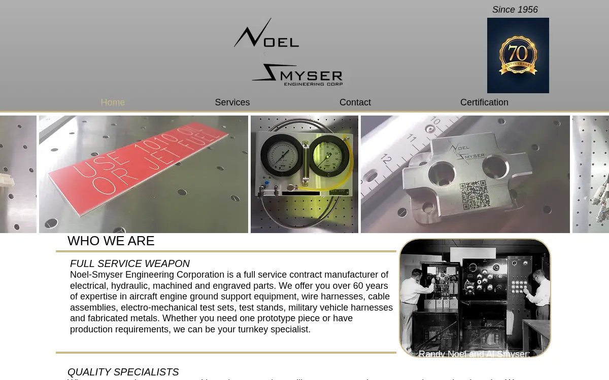 Homepage of Noel-smyser Engineering Corporation