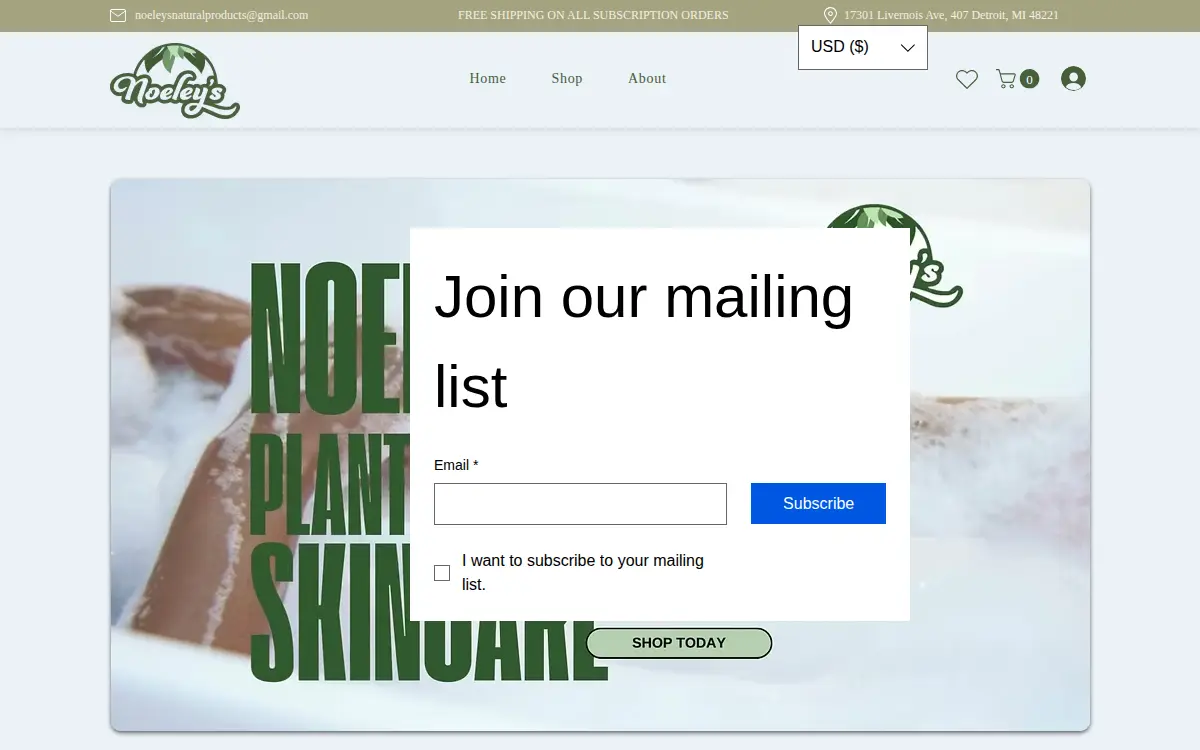 Homepage of Dekela LLC