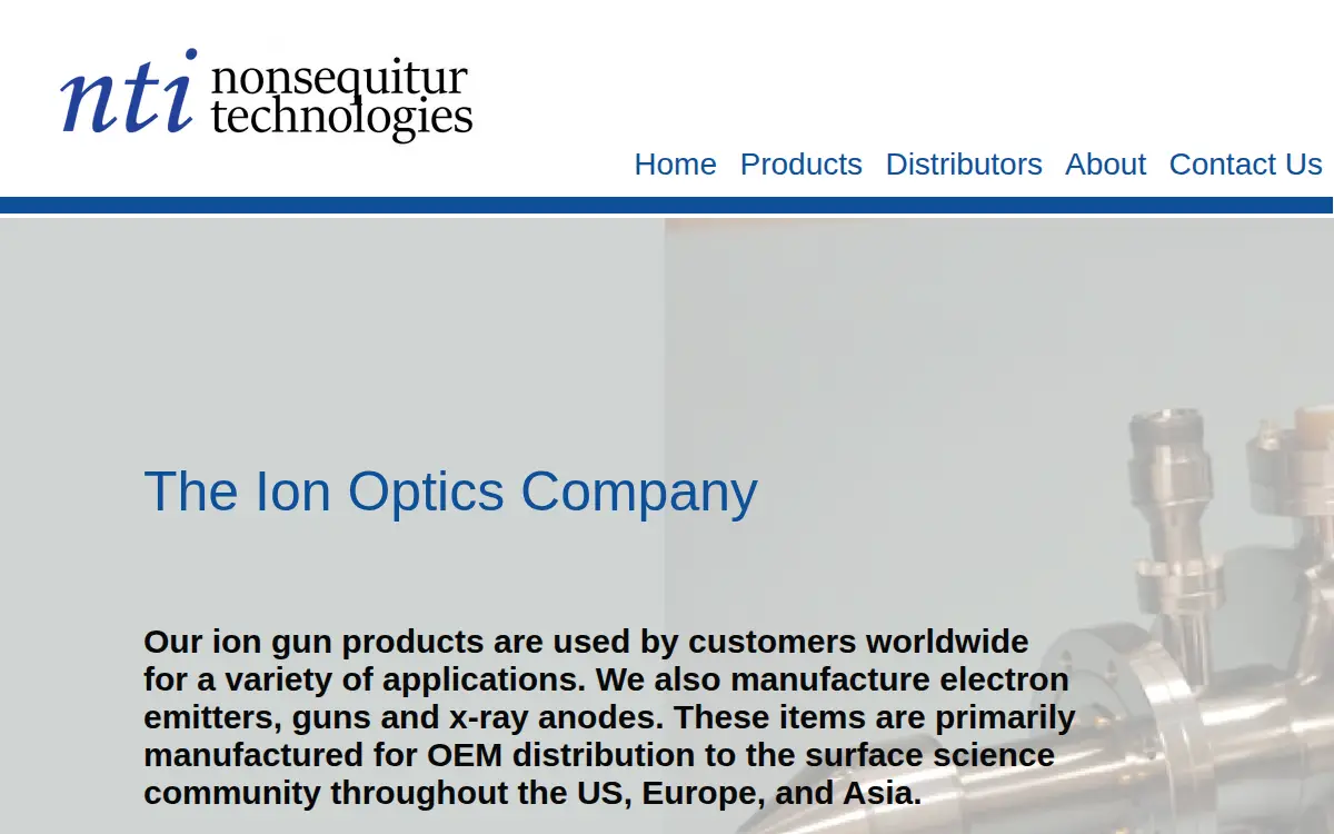Homepage of Nonsequitur Technologies, INC.