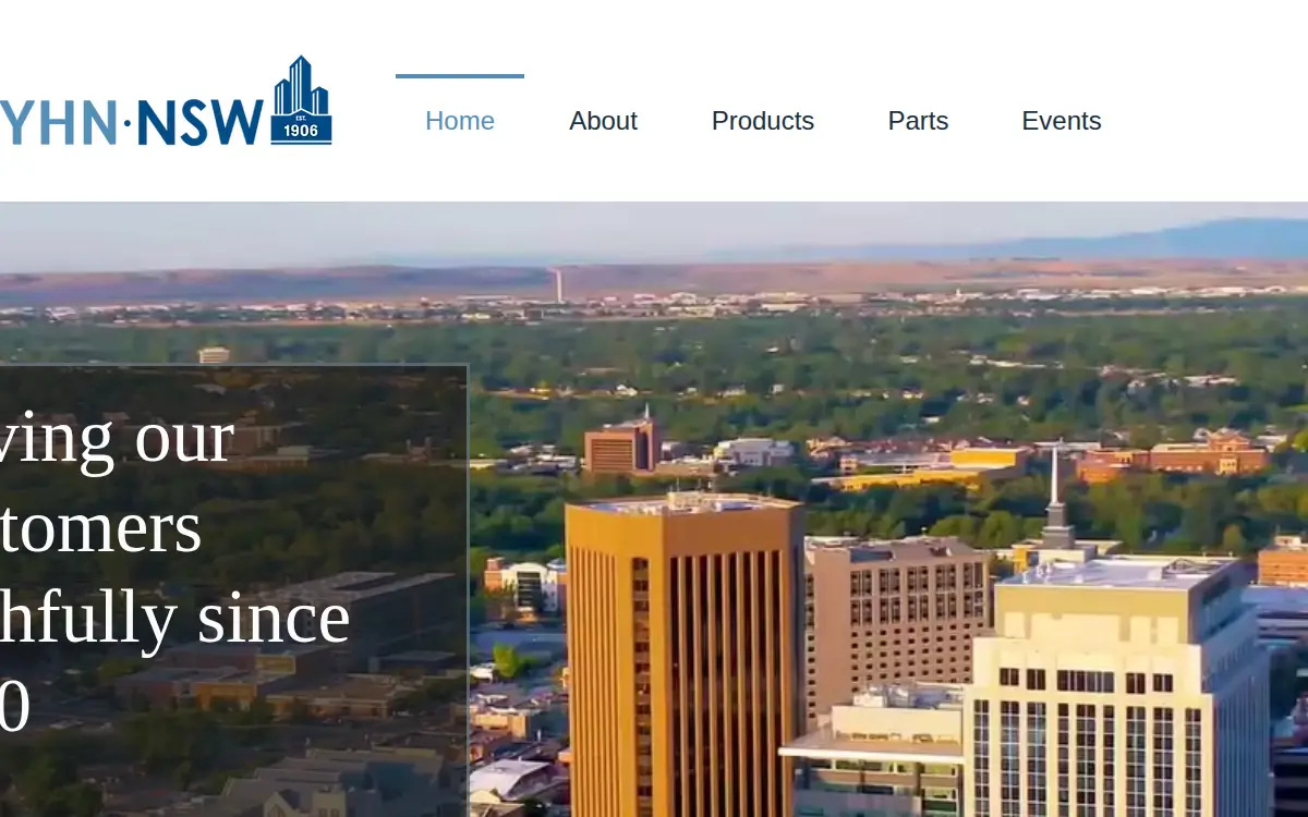 Homepage of Norbryhn Nsw, LLC