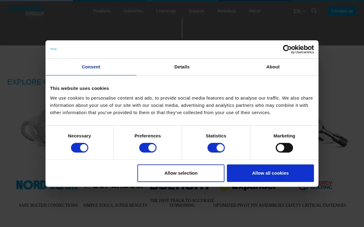 Homepage of Superbolt INC