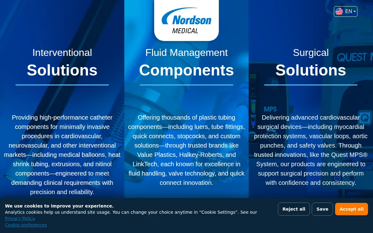 Homepage of Value Plastics, INC.