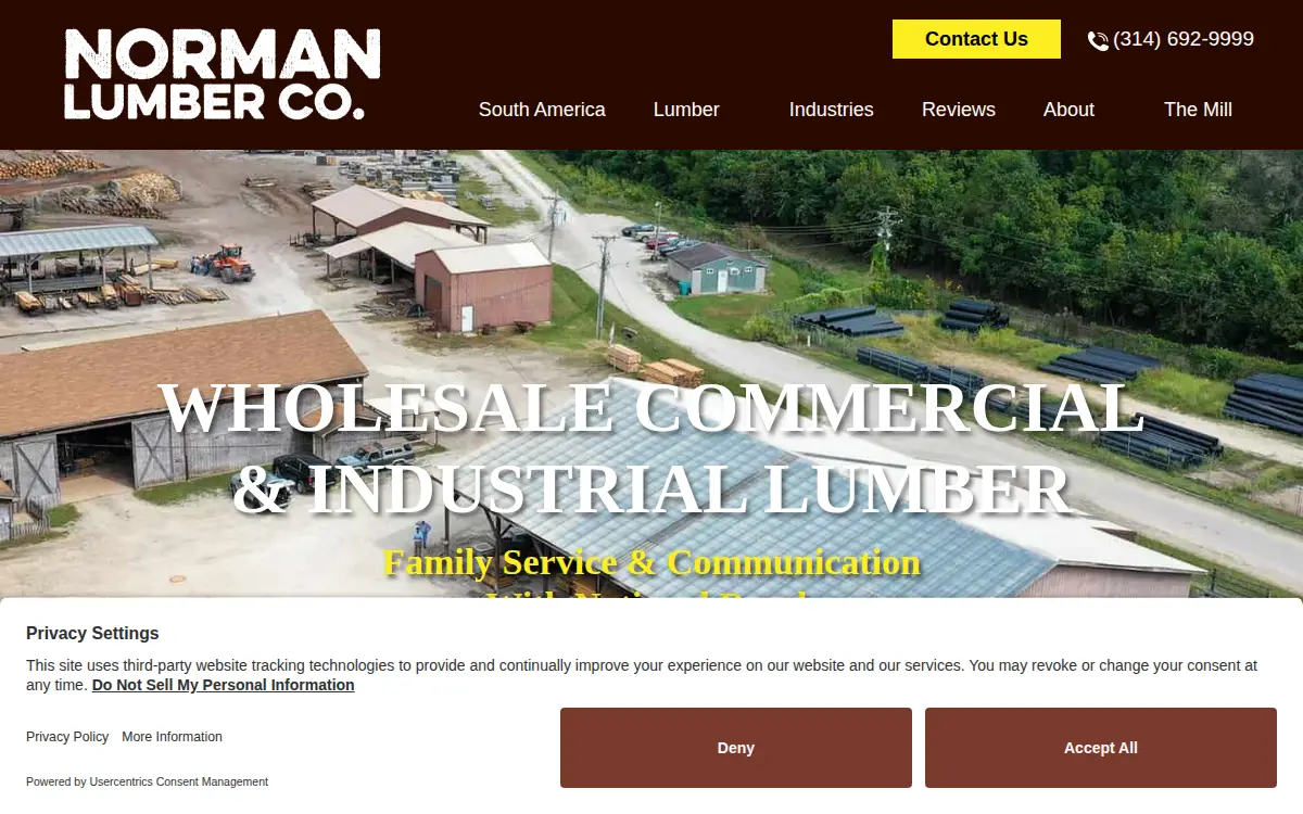 Homepage of Arneson Timber Company, INC.