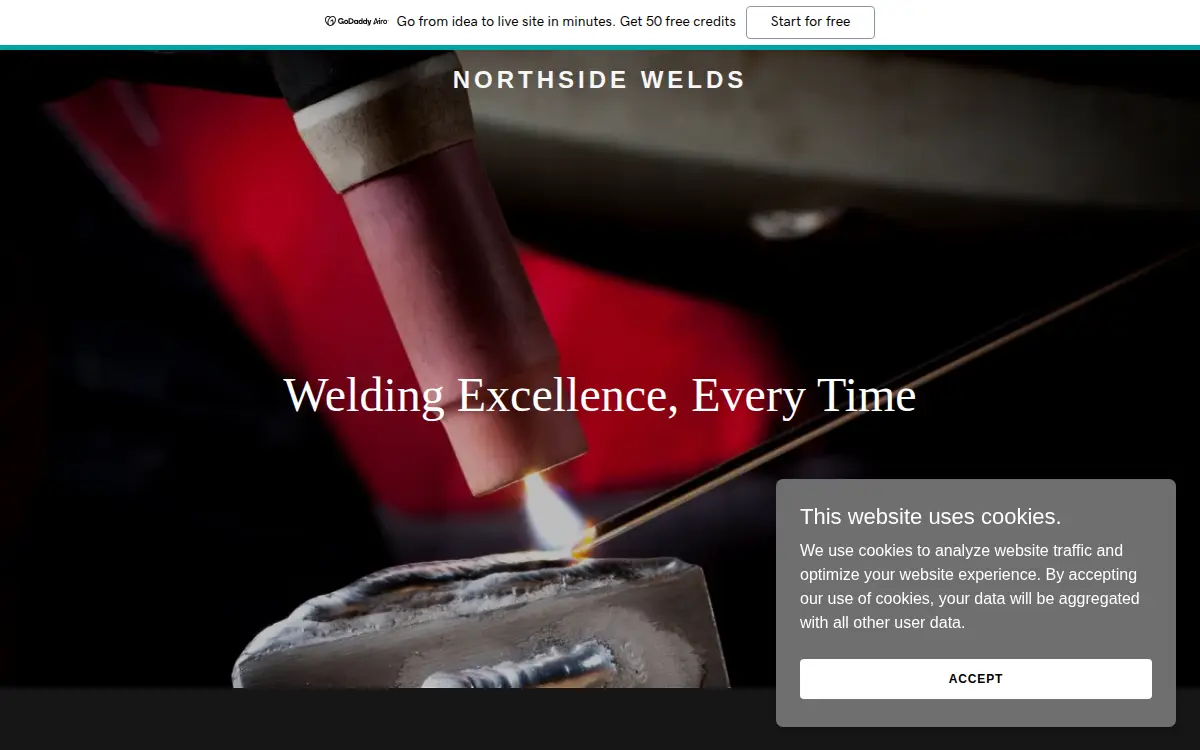 Homepage of Northside Welding & Machine LLC