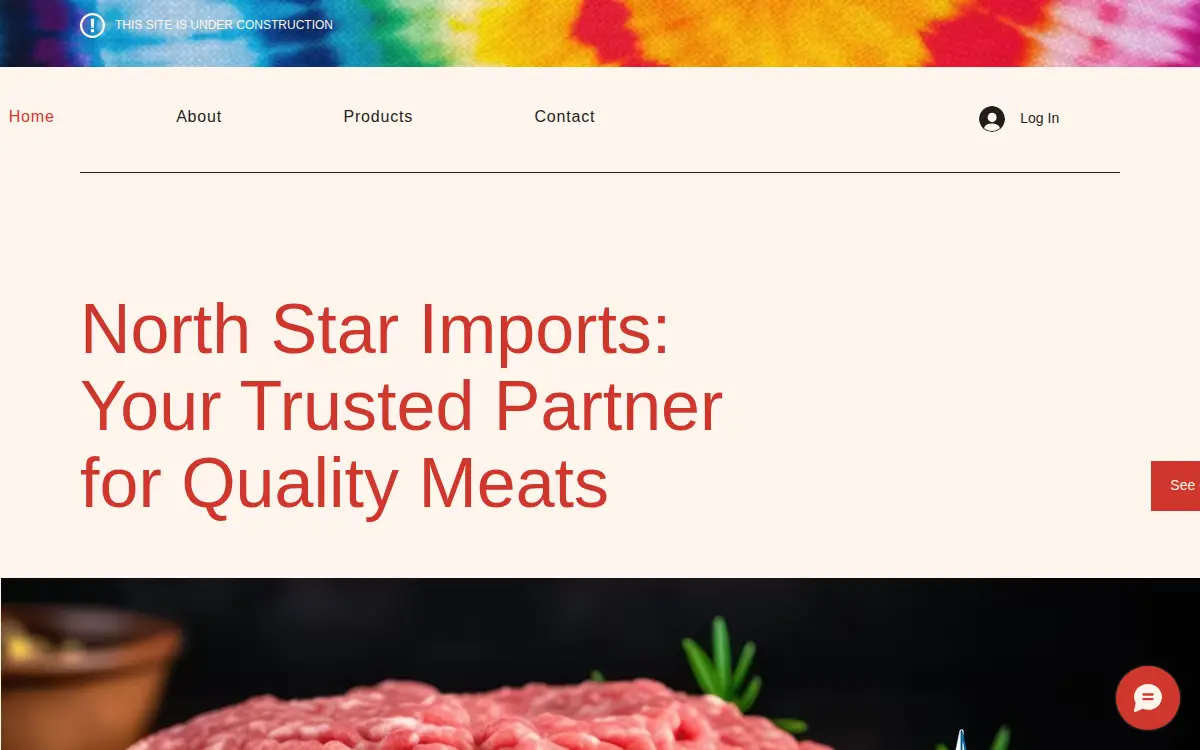 Homepage of North Star Imports, LLC