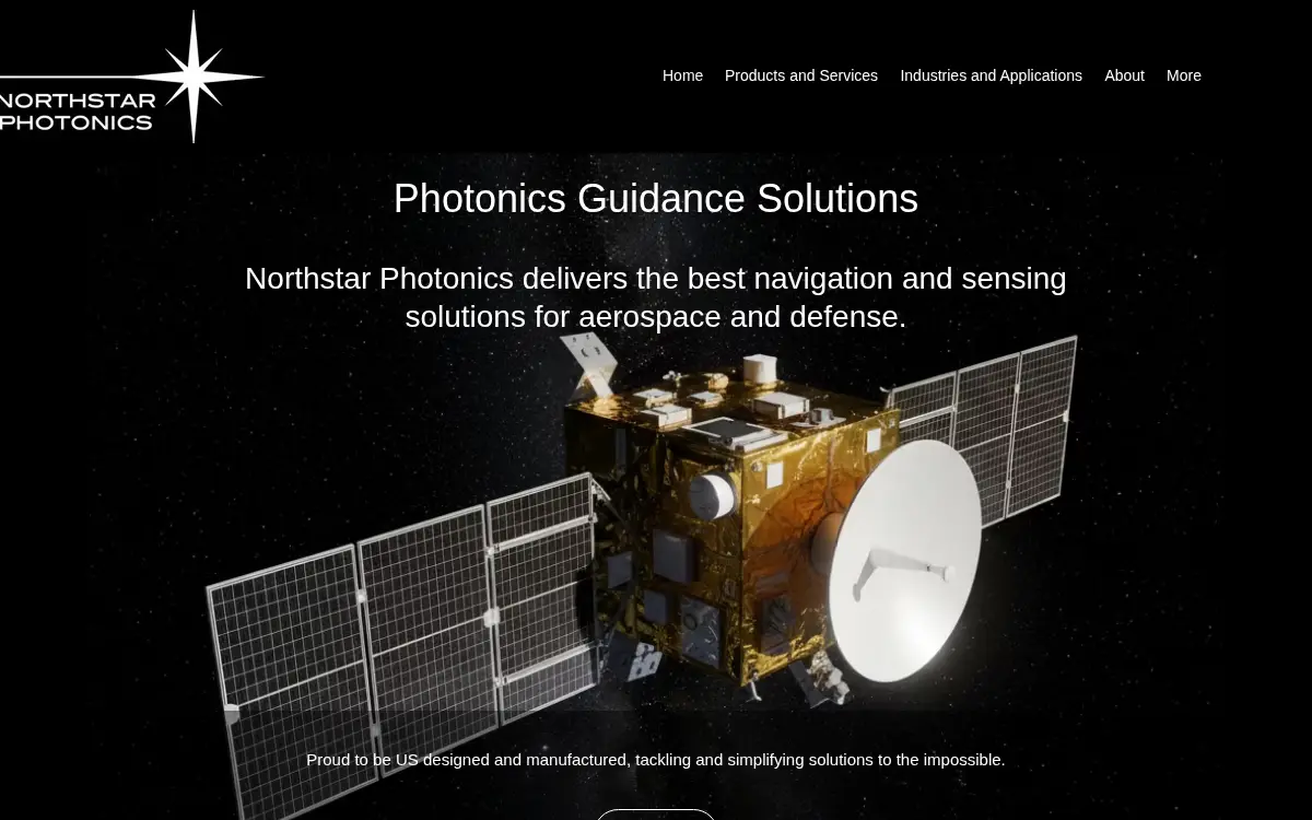 Homepage of Northstar Photonics, INC.