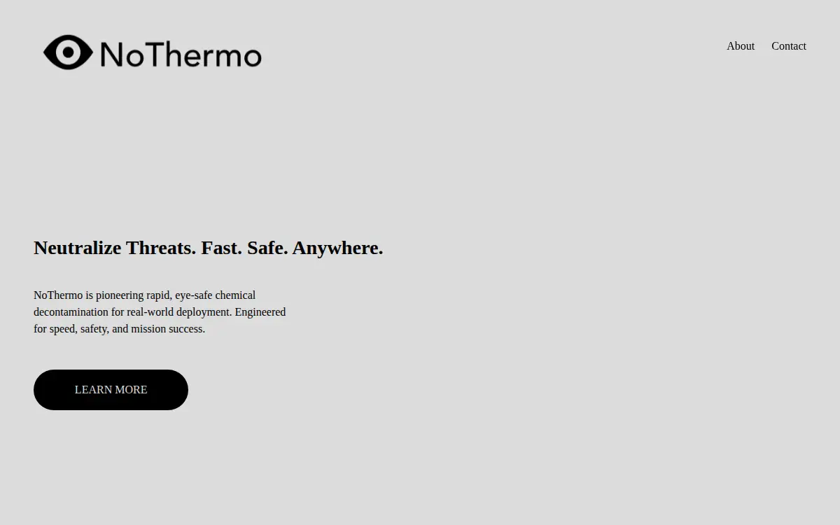 Homepage of Nothermo INC