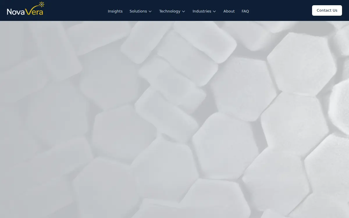 Homepage of Novavera CORP