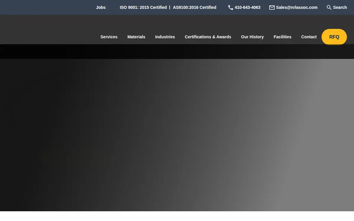 Homepage of Nrl & Associates INC